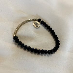 Kingsley Armelle black and gold bracelet